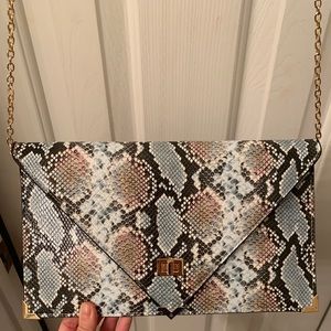 Snakeskin Satchel